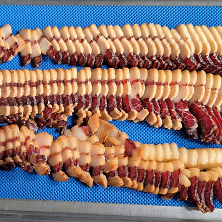 專門給鹵肉臘腸臘肉切塊的熟肉切片機(jī)是什么樣的？來告訴你
